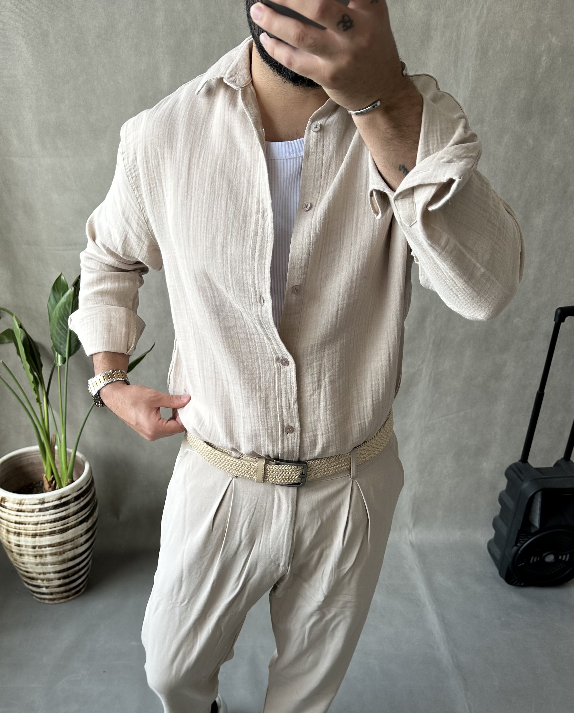 پیراهن مردانه تابستانی برند retro