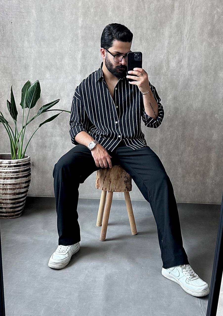 پیراهن راه راه برند essence